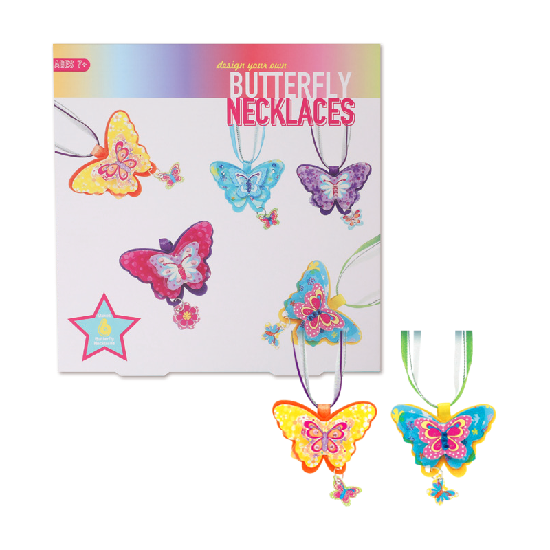 Butterfly halskæder Kids Creative Toy