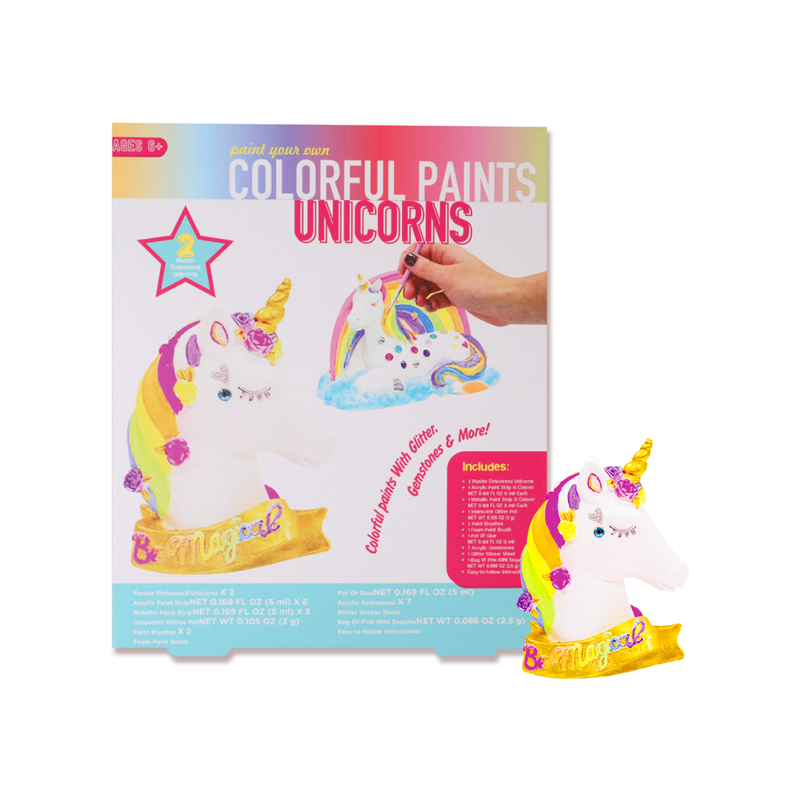 Farverige malinger Unicorns Kids Creative Toy